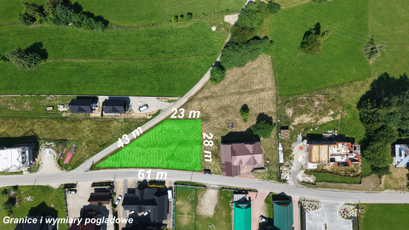 Działka w Gliczarowie Górnym na Wierchu