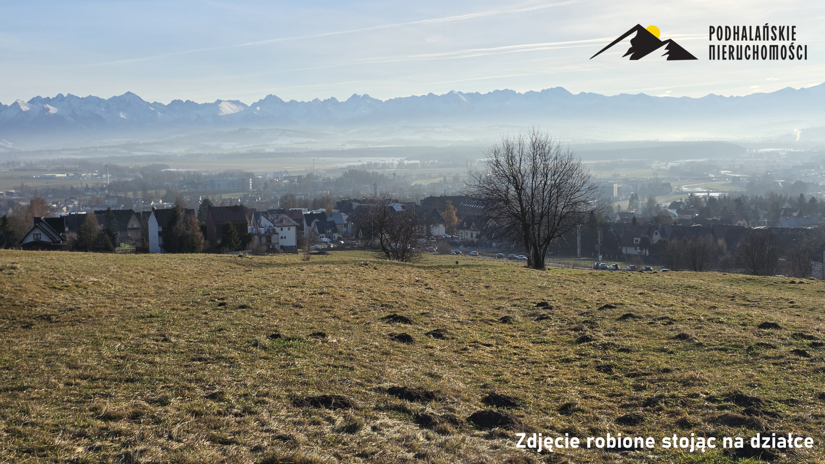 Działka widokowa w Nowym Targu