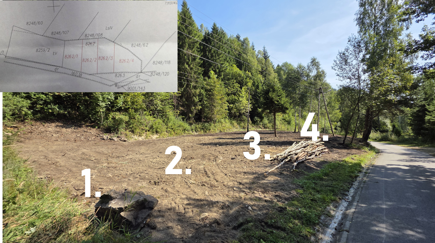 Działka budowlana w Ochotnicy Dolnej