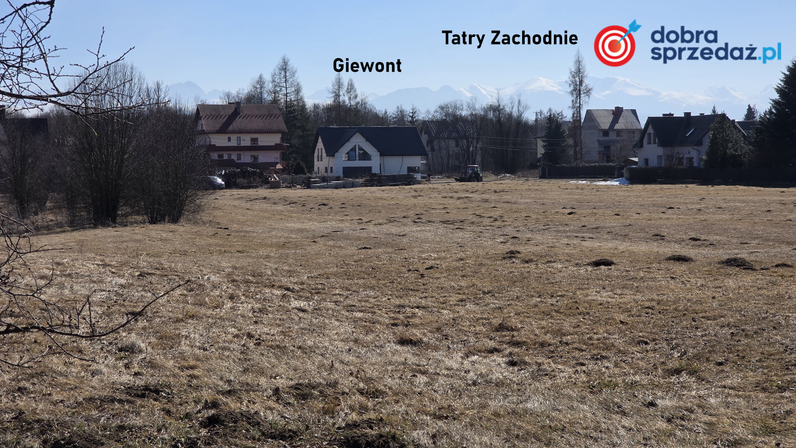 Działka usługowo-mieszkaniowa z widokiem na Tatry w świetnej lokalizacji