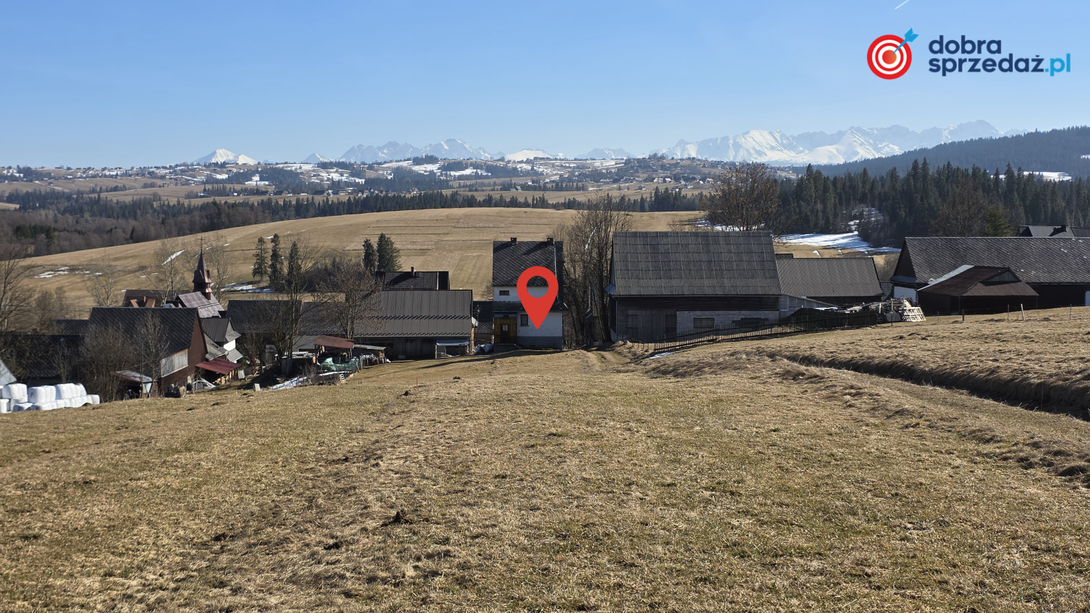 Dom z widokiem na Tatry na hektarowej działce