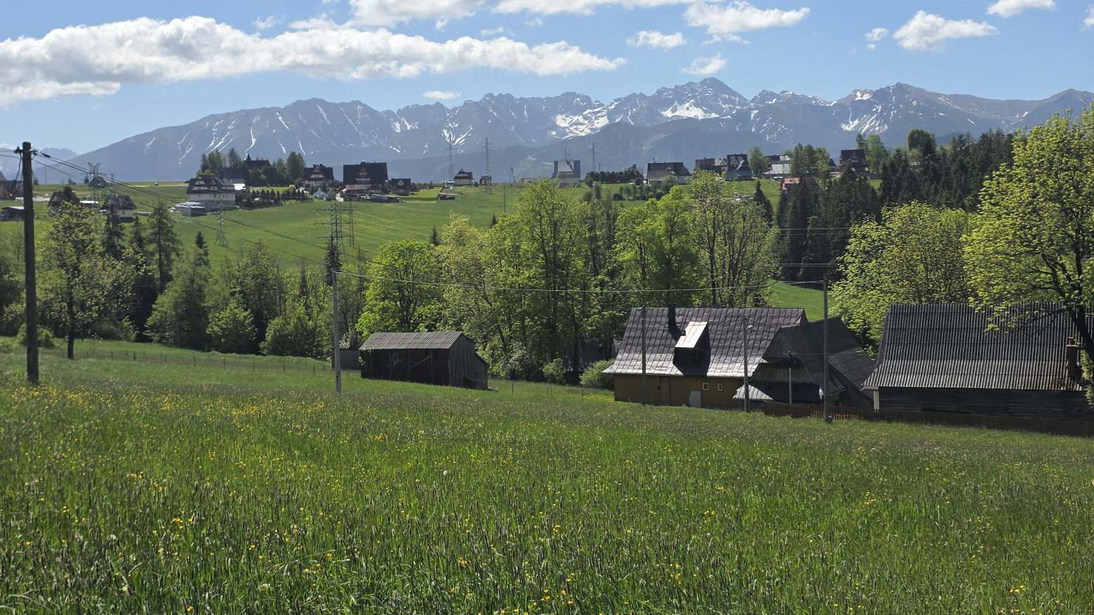 Działka z pięknym widokiem na Tatry idealna pod inwestycję